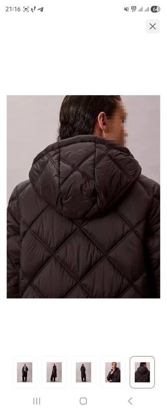 Продам куртку новую Calvinklein jeans оригинал