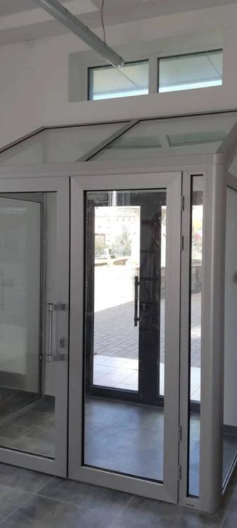 Изготовление и установка алюминиевых изделий (двери, тамбура,окна)