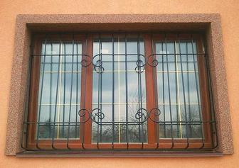 Решетки на окна 70% Скидки! Простые и кованые