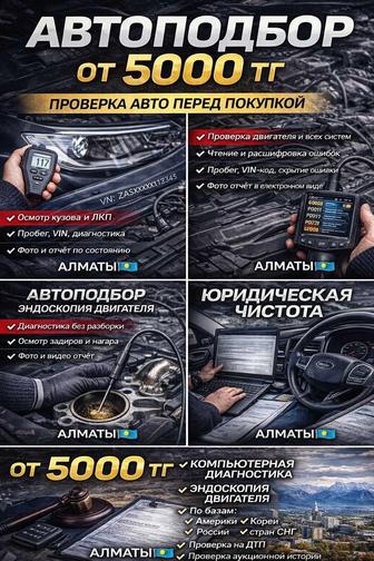 Услуги автоподбора / подбор авто под ключ