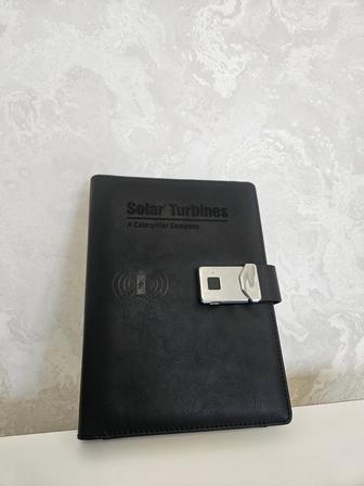 Блокнот с отпечатком пальца QUANU Touch ID, A5, 80 л, черный