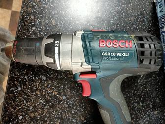 Bosch GSR 18 VE-2LI. Бу, тушка