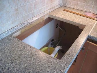 Вырез в столешнице ЛДСП