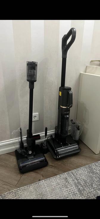 Мощный новый пылесос (сухая/влажная уборка) с насадками FOURA Корея