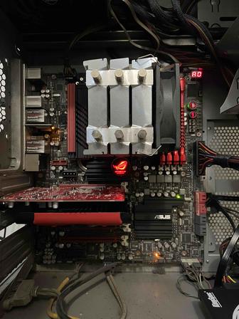 Комплект Core i7-3770K матплата ASUS Maximus кулер Deepcool