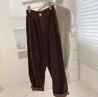 Вельветовые брюки/джинсы