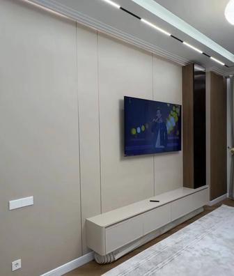 Установка бамбуковых панелей гибки мрамор