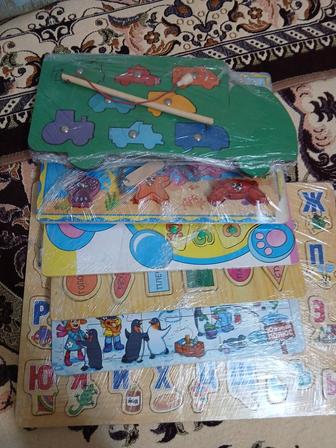 Продам пазлы деревянные