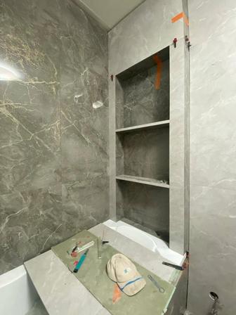 Укладка кафель, керамогранита ,крупный формат, заусовка угла ,и тд