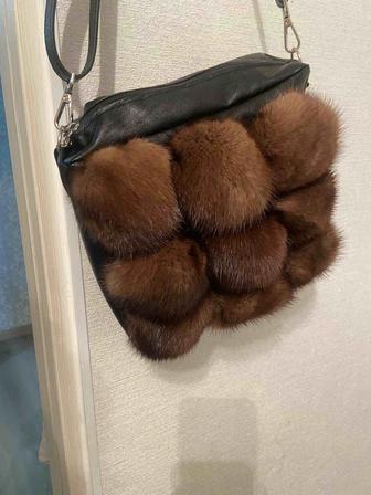 Сумка натуральная норка