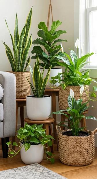 Уход за комнатными растениями