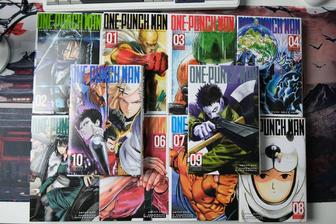 Продам мангу One-Punch Man 10 томов