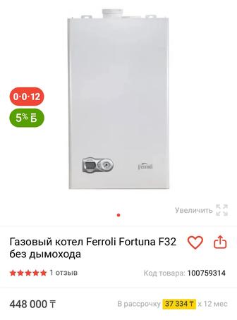 Газовый котел Ferroli Fortuna F24