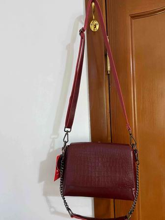 Женская сумка кросс-боди, кожа