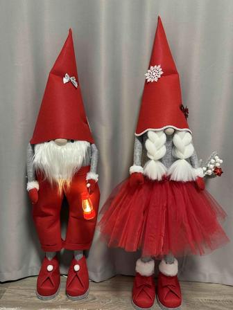 Новогодние гномы ручной работы