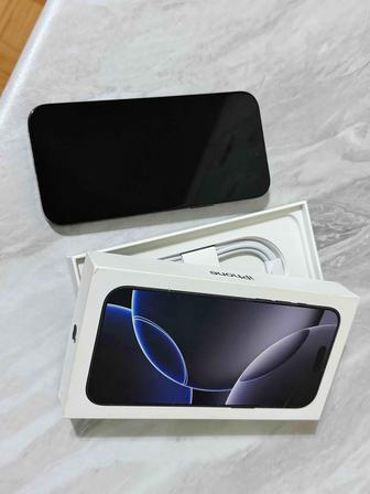 iPhone 16 pro max 256 gb black titanium