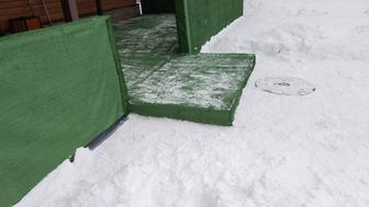 Чистим снег