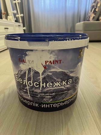 Продам белую краску Белоснежка 25 кг