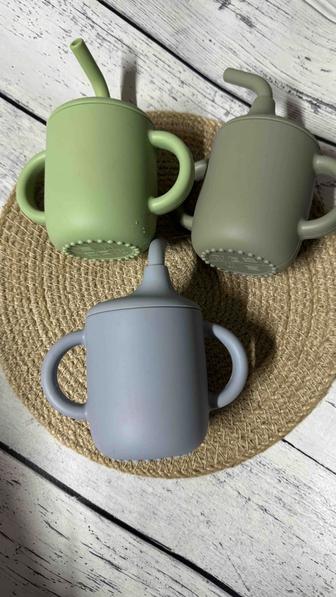 Поильник непроливайка силиконовый