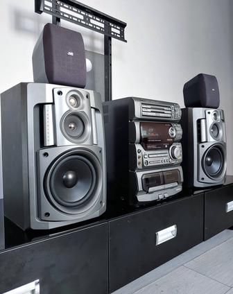 Продам мощный японский музыкальный центр JVC, колонка, караоке