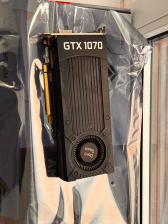 Видеокарта Nvidia GTX1070.