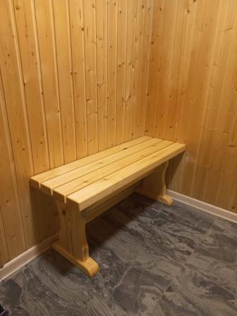 Лавочка для бани