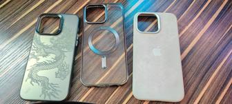 Продается б\у чехлы на айфон 15 про max