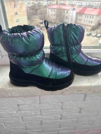 Продам сапоги зимние дутыши, в отличном состоянии, 30р