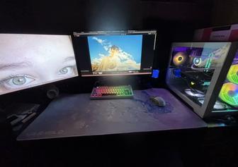 Игровой ПК 2 монитора периферия RTX 3060 i5 11600K