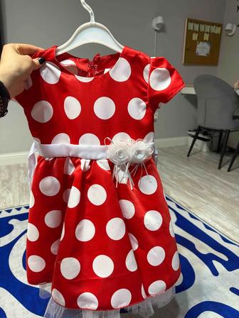 Платье в горох