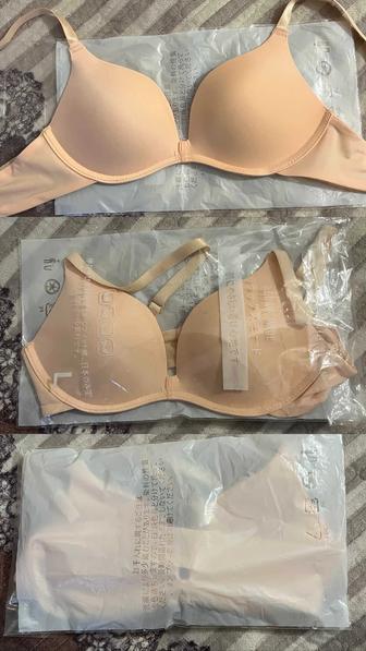 Бесшовный телесный бюстгальтер (40-44, НОВЫЙ)