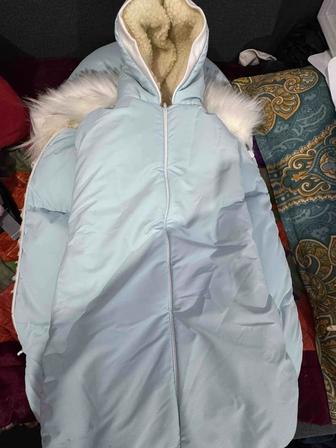 Конверт кокон на выписку