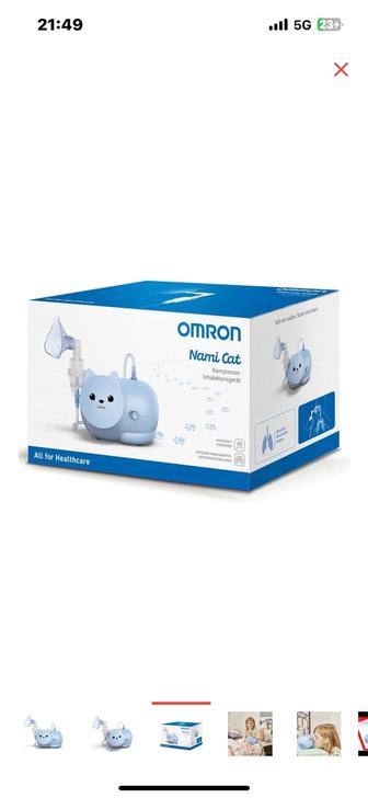 Продаю Omron Nami Cat NE-C303K-KDE компрессорный ингалятор для детей