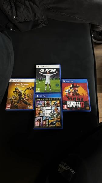 Диски на пс 5