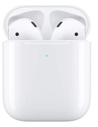 Наушники Apple AirPods with Wireless Charging Case белый