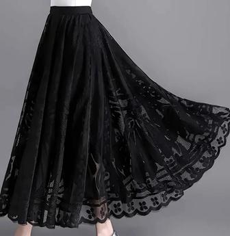 Продам юбку нарядный,гипюровый