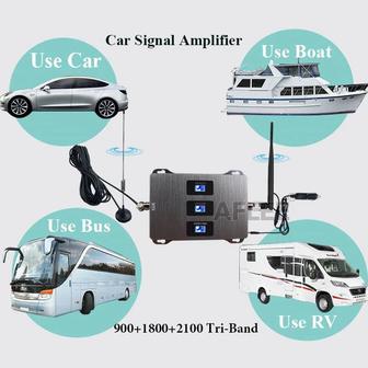 Усилитель сотовой связи интернета РЕПИТЕР для дома, дачи, офиса, автомобиля