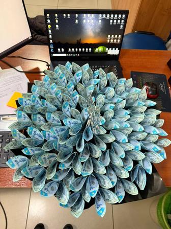 Денежный букет Денежный торт