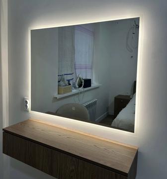 Изготовление зеркал с подсветкой