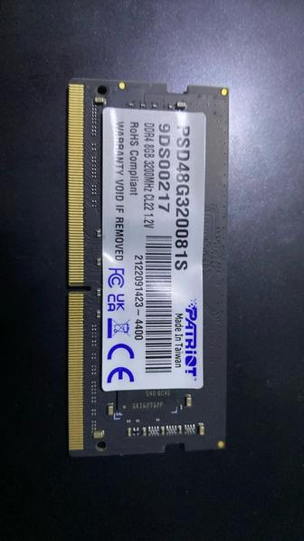 Оперативка для ноутбука ddr4 8 gb 3200 mhz