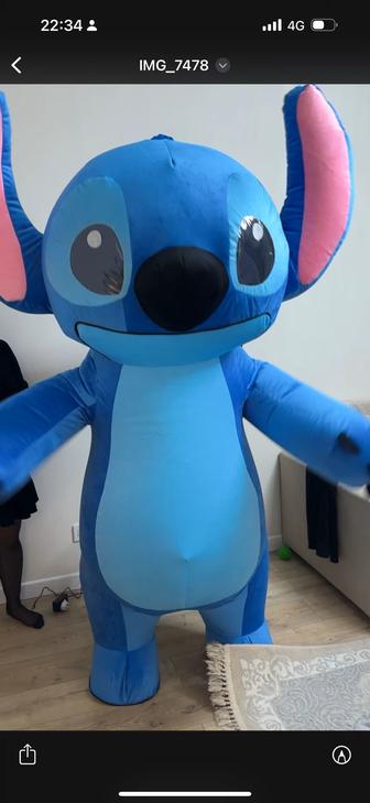 Стич, костюм. Аниматорский костюм, костюм на Хэллоуин