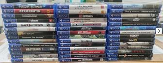 Продам игры Nintendo Switch, PS5 и PS4 в отличном состоянии и аксессуары