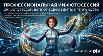 Ии фотосессия бесплатно