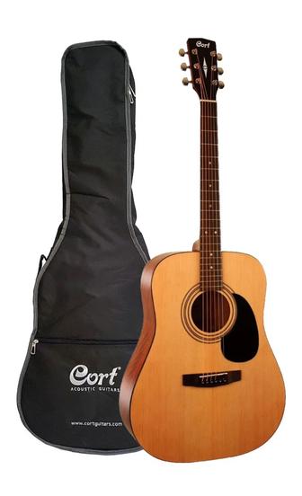 Гитара акустическую Cort AD810 OP Natural чехол вместе с ним
