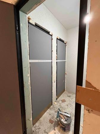 Установка дверей скрытого монтажа