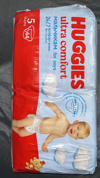 Подгузники Huggies Boy Ultra Comfort 5, 64 шт