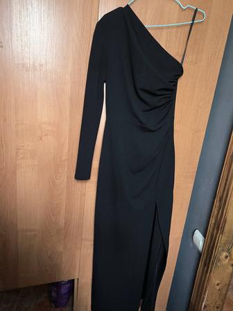 Платье длина макси с разрезом