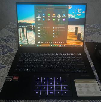 ASUS Zenbook 14 мышка Logi Pebble M350s Идеальное состояние!