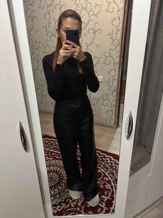 Кожаные брюки