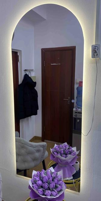 на стенные зеркало с лед освещением